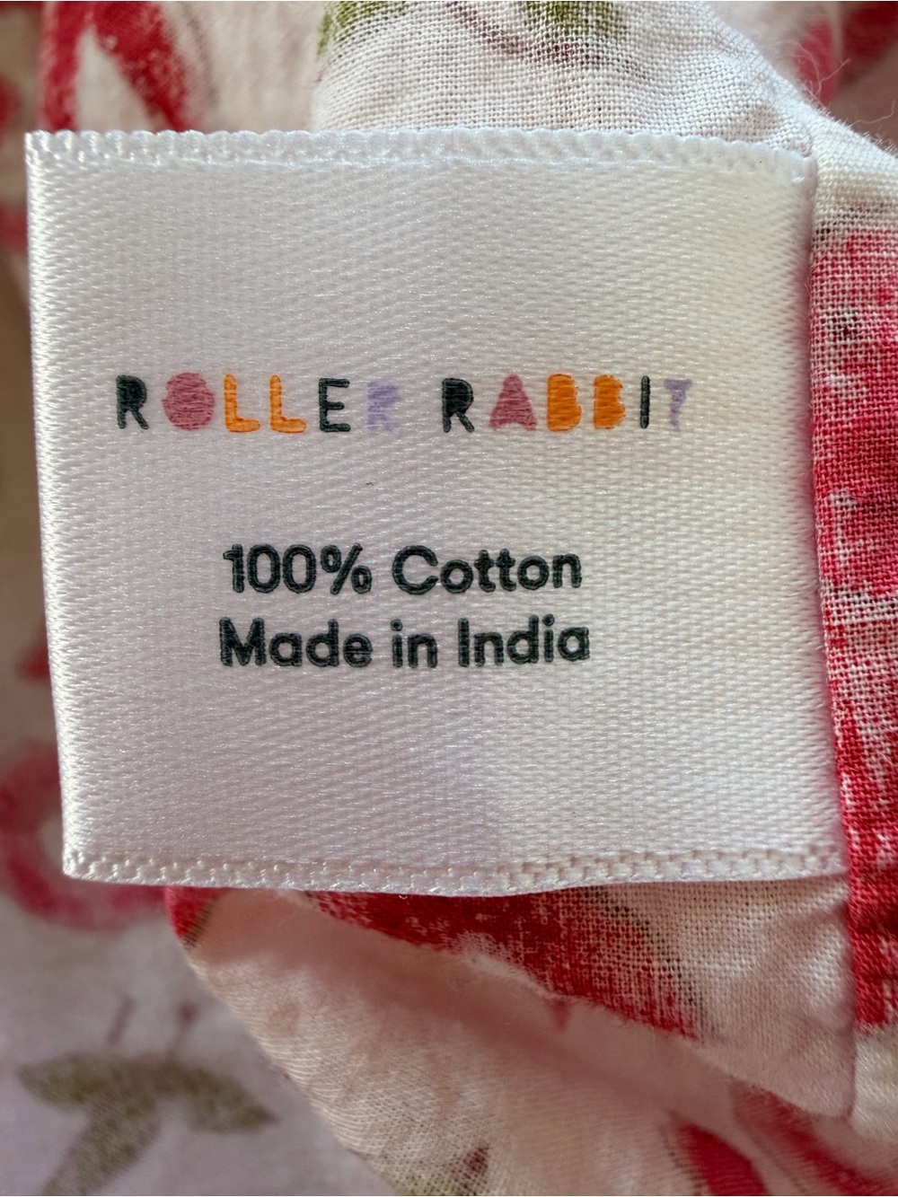 Roller Rabbit Pink Monkey Print Pajama Set - Picture 9 of 9